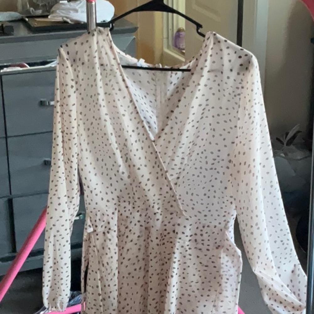 Cream romper